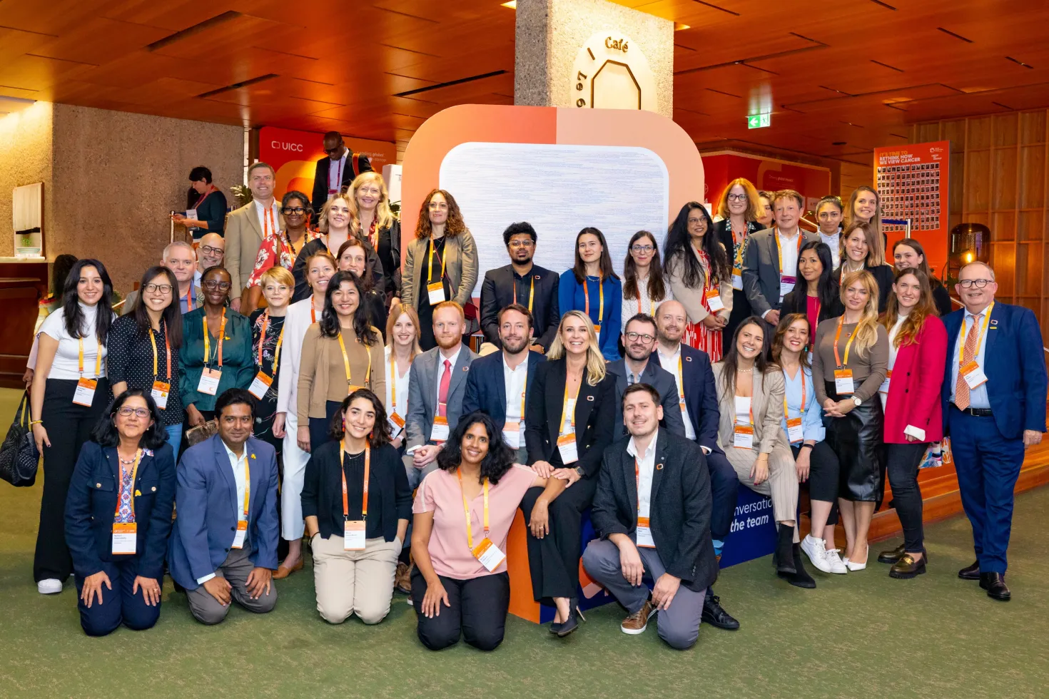 The UICC team at the World Cancer Congress 2024 in Geneva, Switzerland. The UICC team at the World Cancer Congress 2024 in Geneva, Switzerland