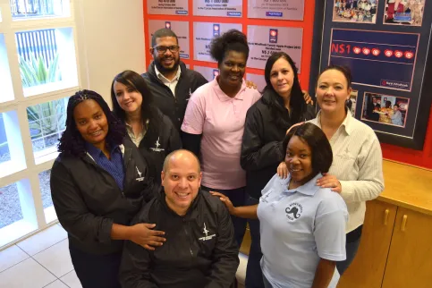 Photo of the Cancer Association of Namibia team