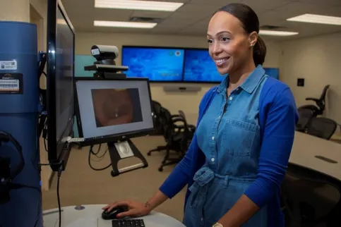 Virtual health nurse care coordinator (c) Jason W Edwards, US Army