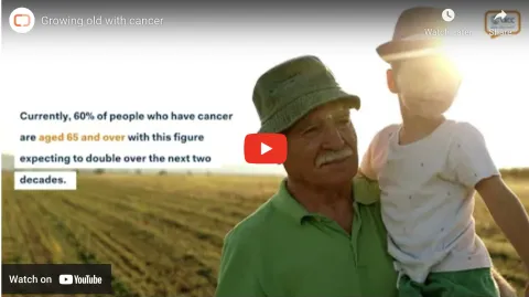 Growing old with cancer