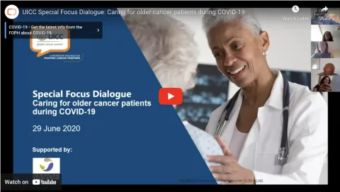 Caring for older cancer patients during COVID-19