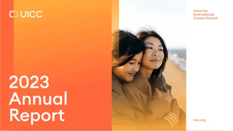 UICC Annual Report 2023 cover