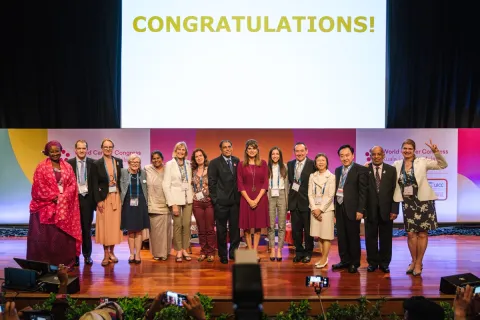 The new 2018-2020 UICC Board of Directors