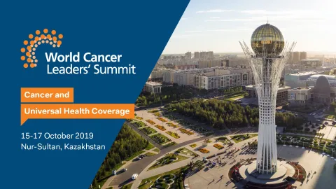 2019 World Cancer Leaders' Summit, Nur-Sultan, Kazakhstan
