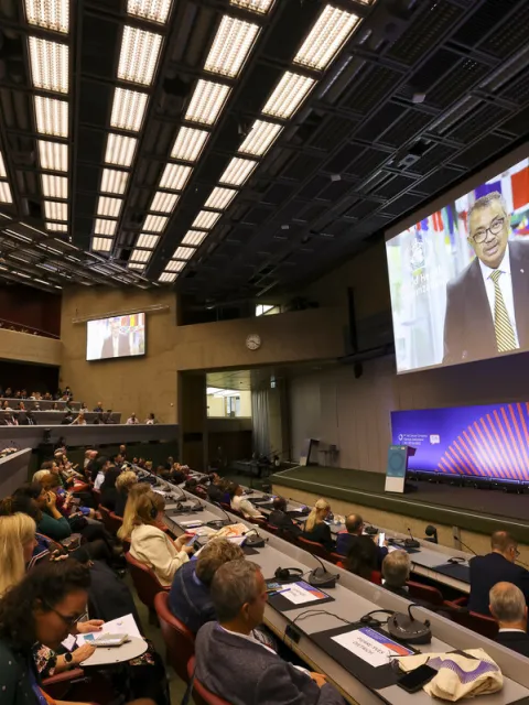 Tedros Adhanom Ghebreyesus, WHO Director General speaking via recorded message to the attendees of the World Cancer Congress 2022